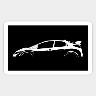 Honda Civic Type-R (FK2) Silhouette Sticker